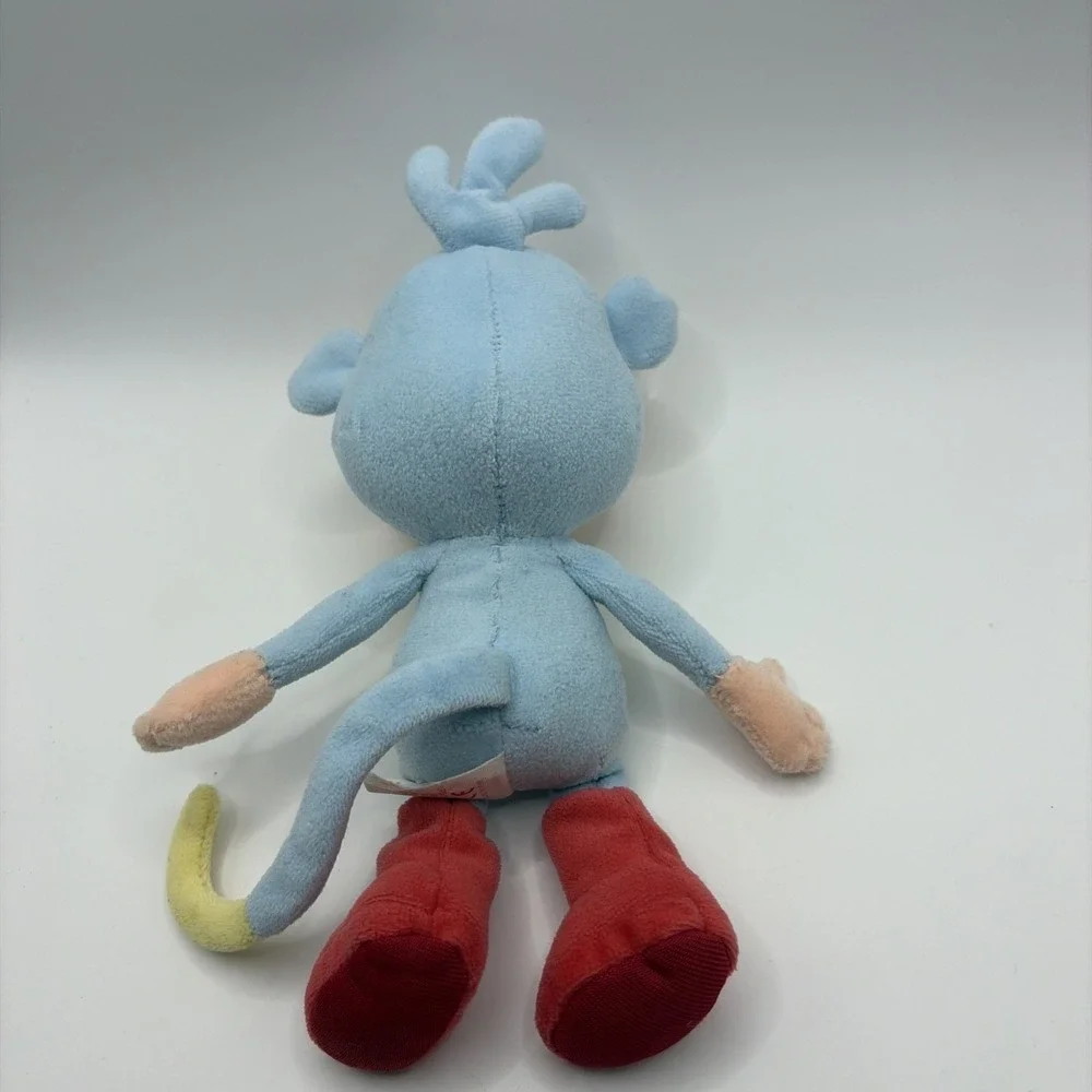 TY Beanie Babies BOOTS Monkey Dora Explorer Beanbag Plush Stuffed Animal 2007